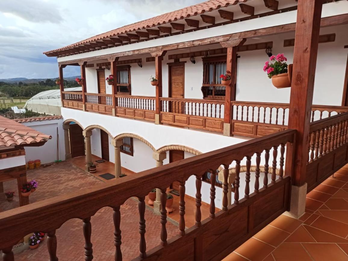 Hotel Santa Barbara Villa de Leyva Exterior photo